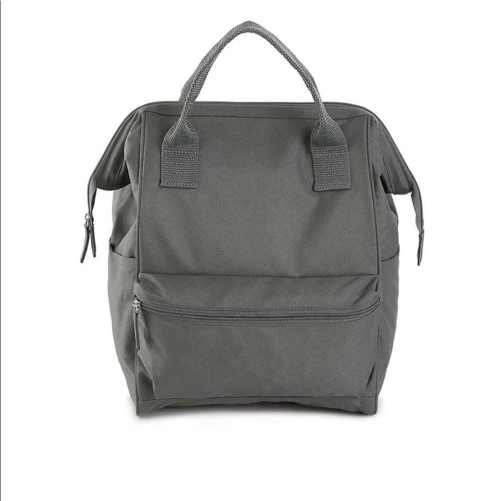 DSW Canvas Backpack in Khaki Green